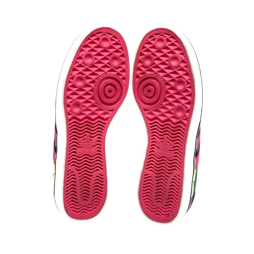 Adidas Embossed Snake Paint Splatter Snakeskin Sneakers Q32940 Womens 7.5 Shoes - Picture 6 of 7
